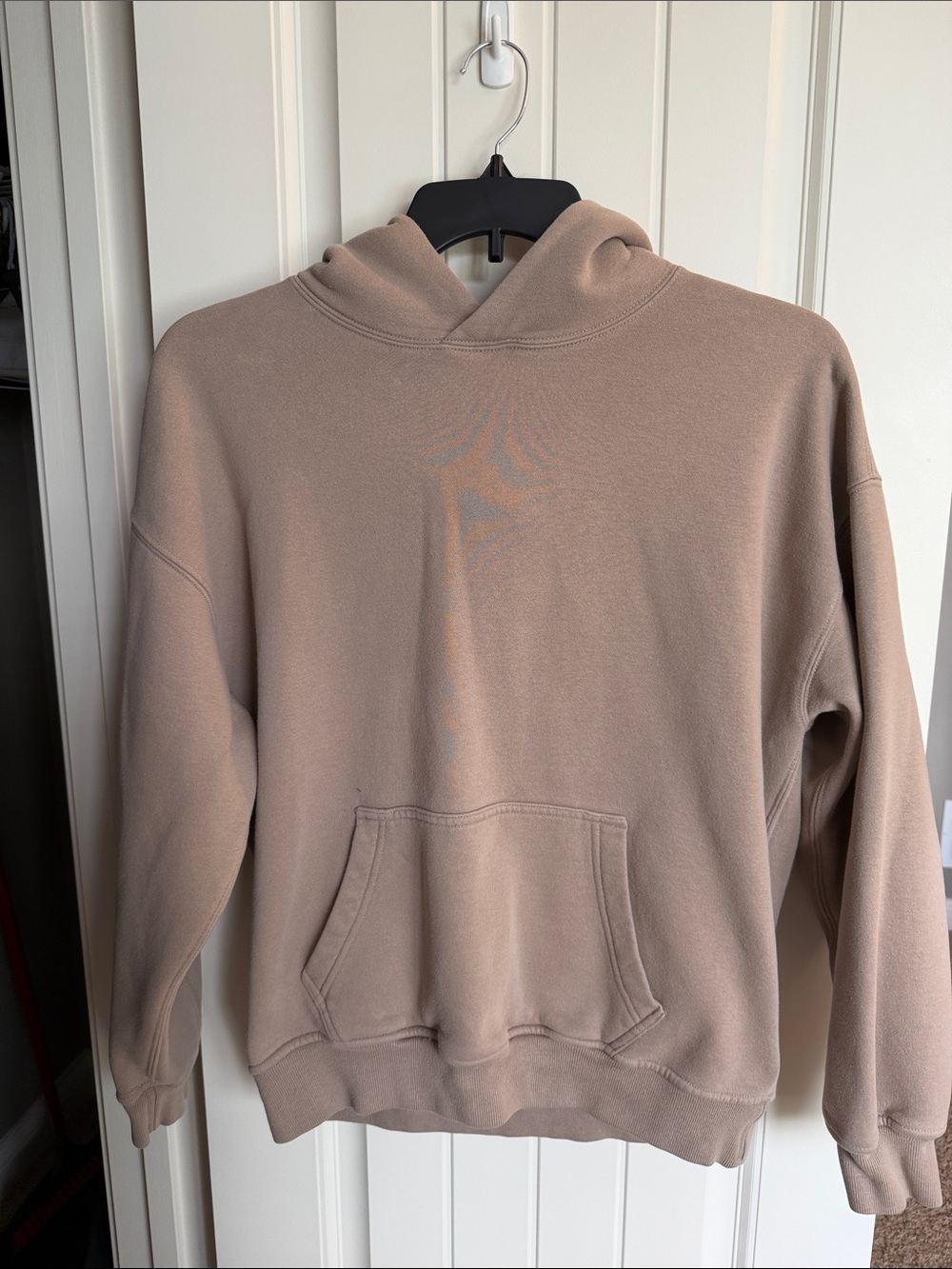 Abercrombie & Fitch Men's Hoodie in Taupe Beige